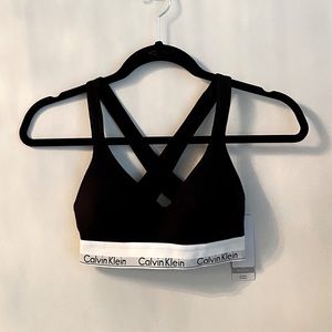 Calvin Klein Crisscross Strap Padded Bralette